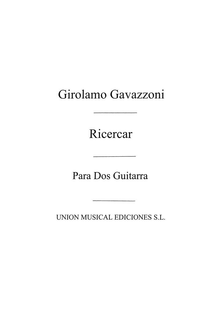 Ricercar